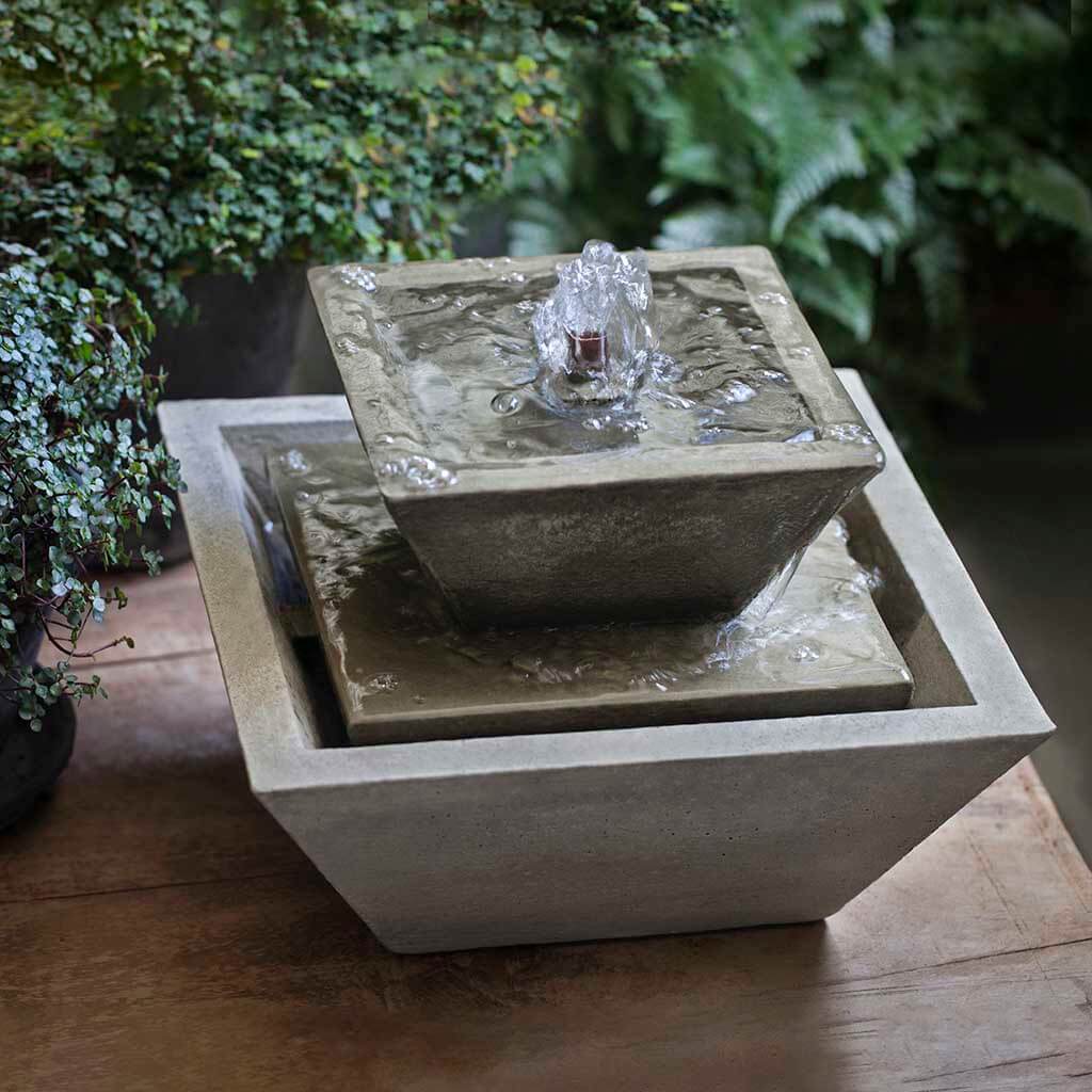 The Garden Gates Tiered Tabletop Fountains