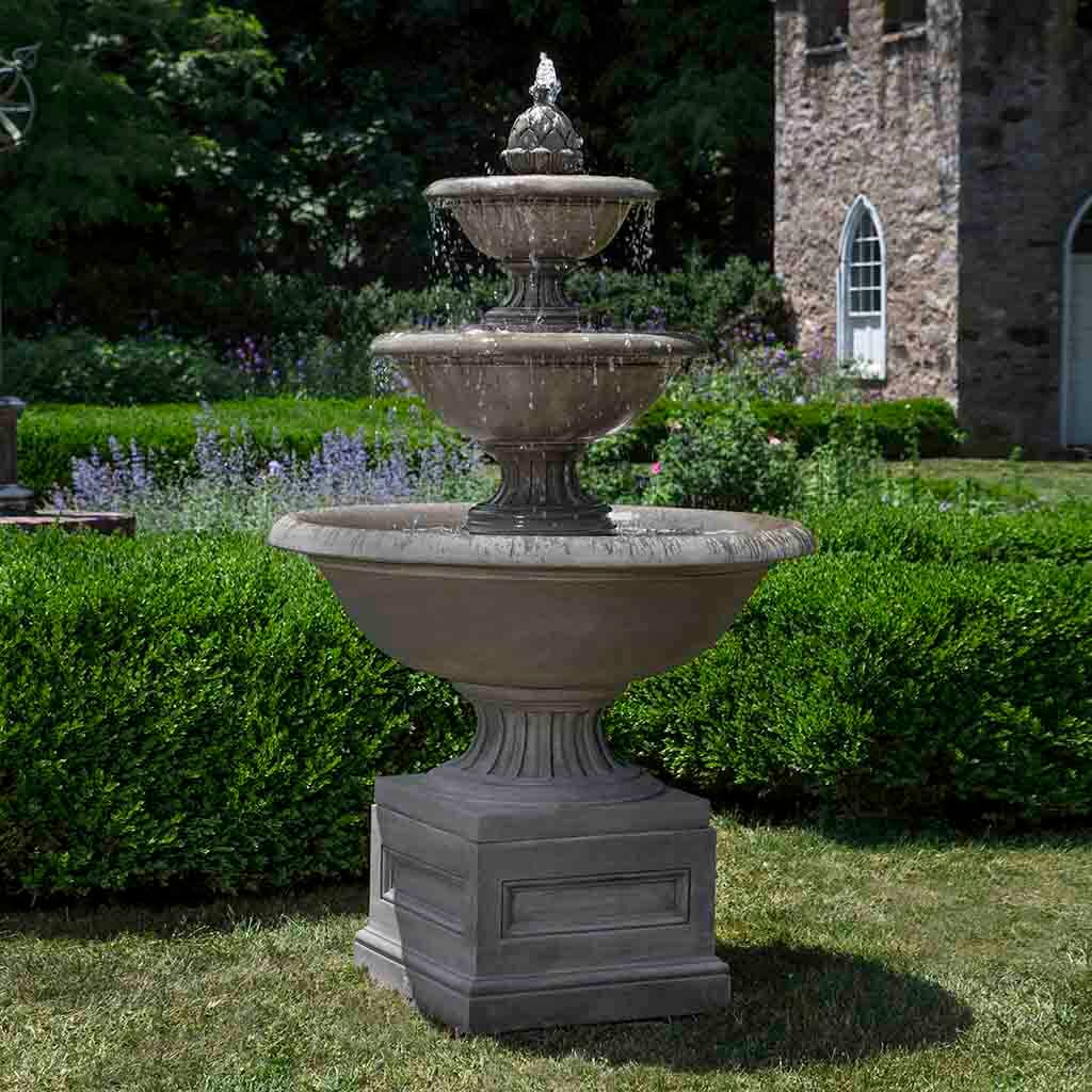 The Garden Gates - Three-Tiered Garden Fountains