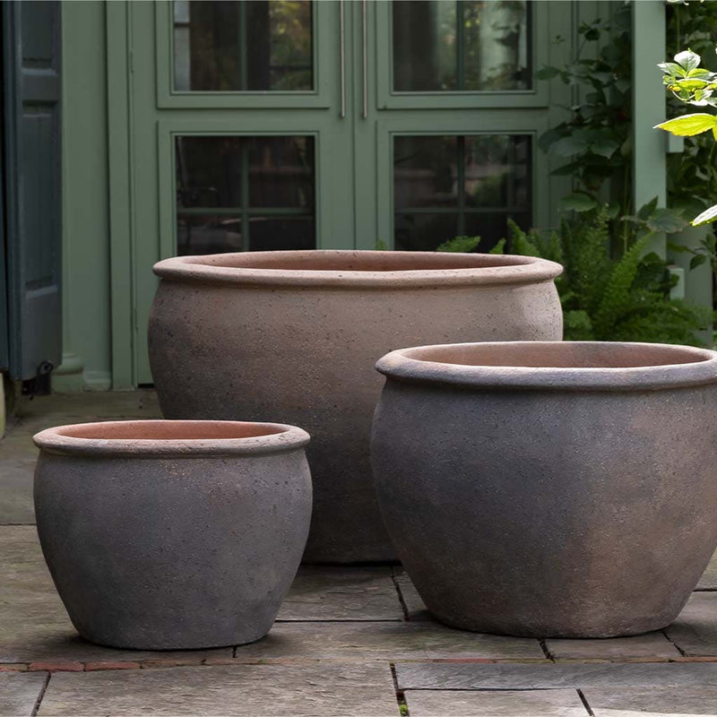 Tron Cao Clay Earthenware Large Plant Pots