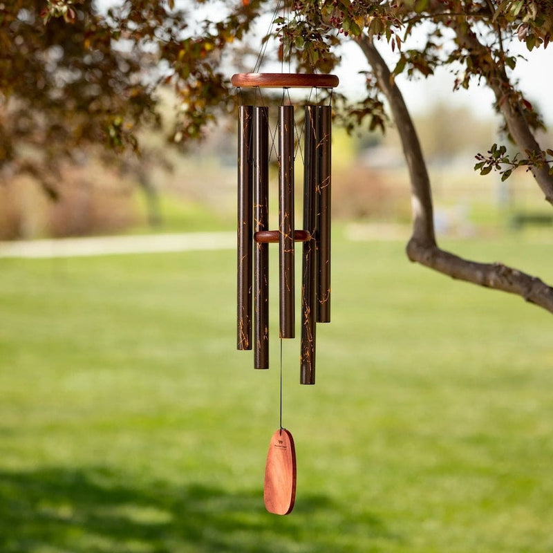 Decor Large Wind Chime with Gold Vein by Woodstock Chimes