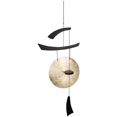 Emperor Large Gong in Black by Woodstock Chimes