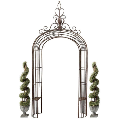 The Princess Metal Garden Arch by Design Toscano