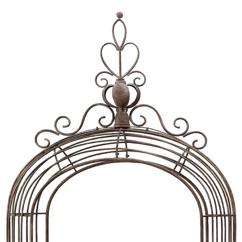 The Princess Metal Garden Arch by Design Toscano