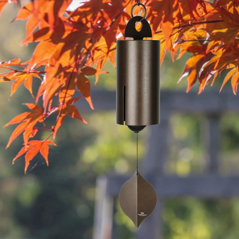 Heroic Large Antique Copper Windbell by Woodstock Chimes