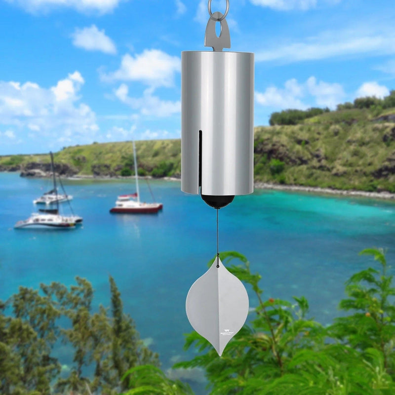 Heroic Large Harbor Gray Windbell by Woodstock Chimes