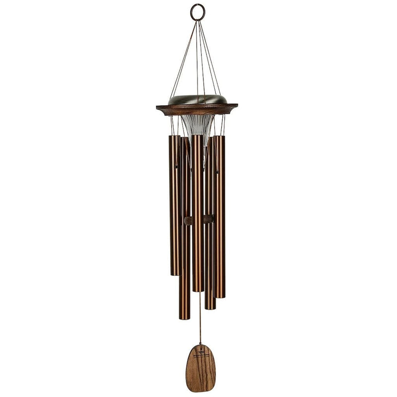 Moonlight Solar Wind Chime in Bronze by Woodstock Chimes