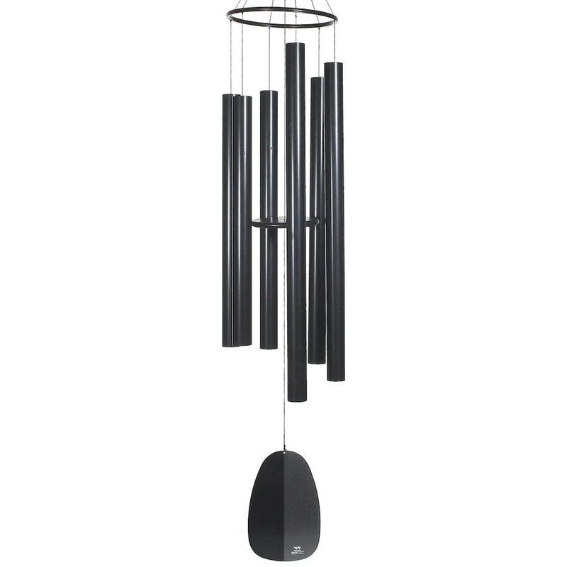 Windsinger Wind Chimes of King David in Black by Woodstock Chimes