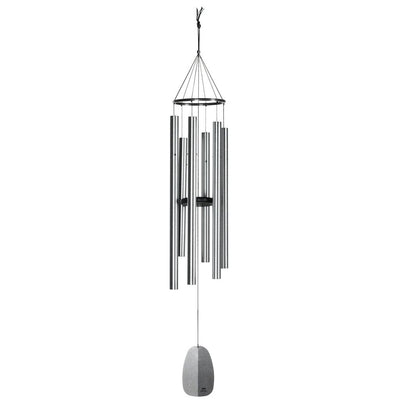 Windsinger Wind Chimes of Orpheus in Silver by Woodstock Chimes