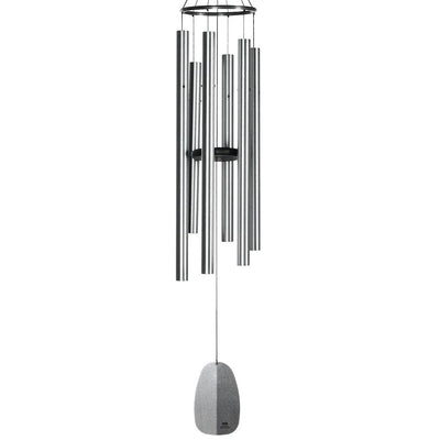 Windsinger Wind Chimes of Orpheus in Silver by Woodstock Chimes