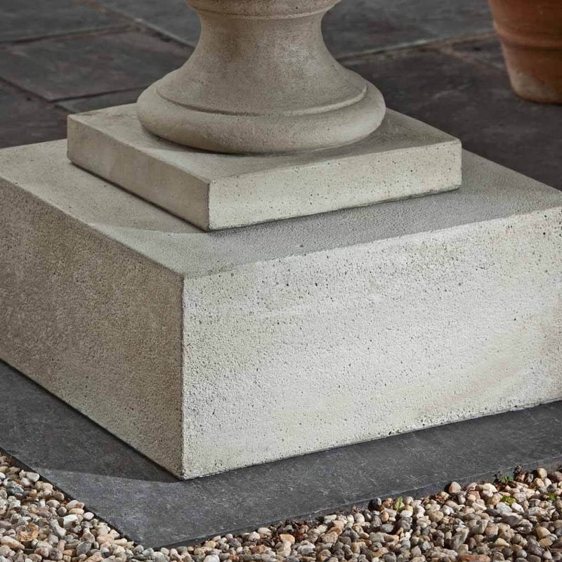 Campania International Textured Low Square Pedestal