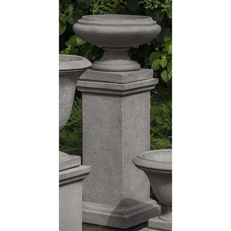 Campania International Marella Urn with Tall Wolcott Pedestal