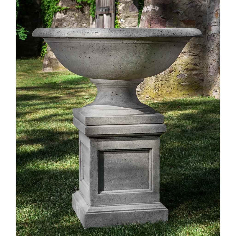 Campania International Monteros Urn with St. Louis Pedestal