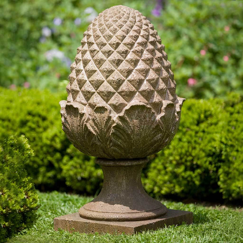 Campania International Williamsburg Grand Pinecone Garden Statue